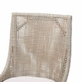 thumbnail image 4 of bali & pari Bella Rattan Dining Chair with Cushion - Grey, 4 of 6