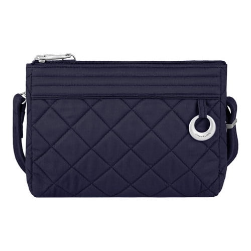 Travelon AntiTheft Boho Clutch Crossbody Navy AntiTheft Boho Clutch