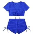 thumbnail image 4 of MKLEKYY Trajes De Baño Mujer Dos Piezas Women'S Bikini Set High Waisted Two Piece Swimsuit Swimsuit, 4 of 5