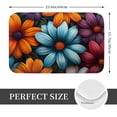 thumbnail image 2 of Yiaed Colorful Blooming Flowers Print Flannel Doormat Mat Outdoor Indoor Door Mats,Welcome Matt Outdoor Front Door Mat Doormat Outdoor Mat Outdoor Mat,16"x24", 2 of 7