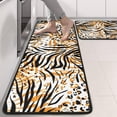 thumbnail image 2 of Kitchen Rugs Sets Of 2,Animal Print Pattern Anti Fatigue Kitchen Mat Rugs Non Slip Washable,Decorative Kitchen Floor Mats for Kitchen,Sink,Laundry,17"x47"+17"x47", 2 of 5