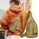 thumbnail image 1 of Bolsa de bandolera para el pecho | Mochila para senderismo al aire libre | Bandolera de Gran Capacidad Mensajera | Correa ajustable | Bolso de hombro de viaje con cremallera y varios bolsillos, 1 of 6