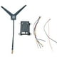 thumbnail image 1 of Transmisor de Video FPV de 1,2 G, 2 W, VTX, 8 Canales, 2000 MW, Compatible con PAL/NTSC, Ajuste de Parámetros OSD para Drones RC de Alcance FPV, 1 of 5