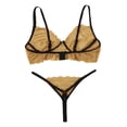 thumbnail image 5 of Everyday Bras for Women Pineapple Underpants Action Underwear Knee Length Underwear Men Bargain Finds Lace Underwear Set for Women Lingerie Set with Garter Belt Sexy Lace Big Man Briefs Yellow S, 5 of 7