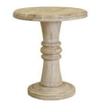 thumbnail image 3 of Jorf Accent Table White Wash Distressed Finish, 3 of 5