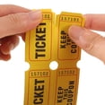 thumbnail image 2 of 300pcs Party Game Supply Paper Coupon Tickets Portable Raffle Tickets Celebration Party Tickets Raffle Tickets For Carnival Party Events Supply, 2 of 8