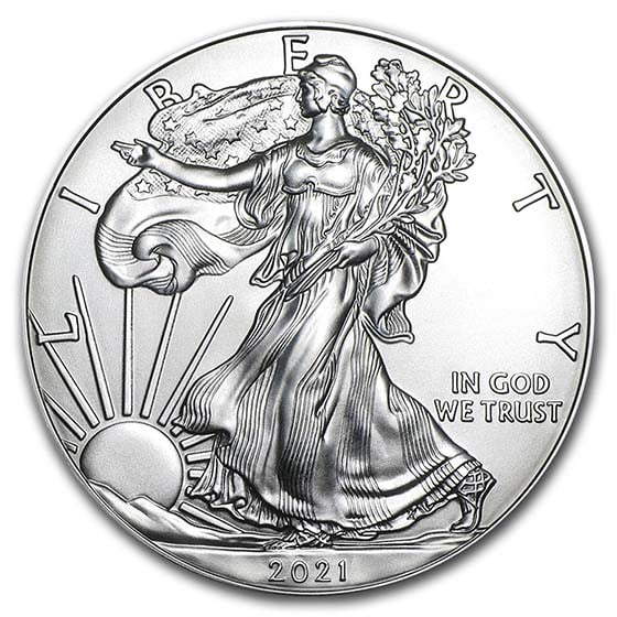2021 1 oz American Silver Eagle BU