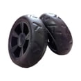 thumbnail image 2 of AMLESO 2 Pieces Grocery Cart Wheels Cart Wheel for Folding Grocery Cart Replacement, 2 of 8
