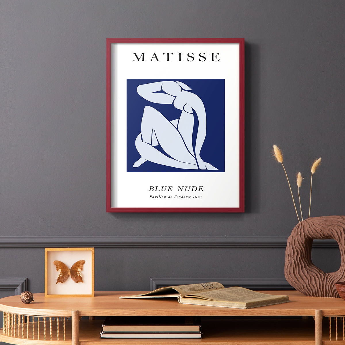 Matisse CCXCVII in Solid Wood 11 x 14 Framed Print