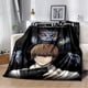 thumbnail image 2 of Manta de franela con estampado de Death Note, manta suave y cálida para sala de estar, dormitorio, cama, sofá, regalos de oficina, envío directo, 2 of 4