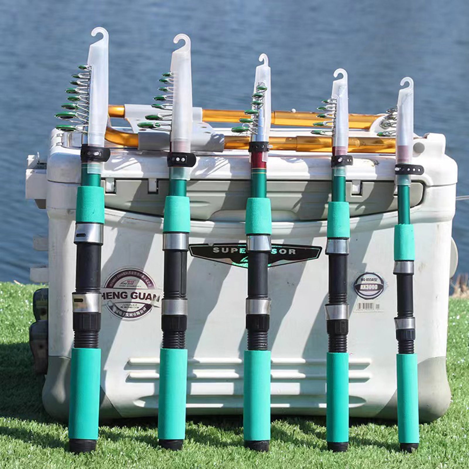 Telescopic Fishing Rod, Spinning Travel Fishing Pole, Portable Fishing Rod, Collapsible Fishing