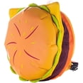 thumbnail image 1 of Mochila Hkufpq Cheeseburger Universe con múltiples compartimentos, 1 of 9