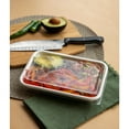 thumbnail image 6 of Eco-Products EP-SCRC107LID-R Worldview 10.82 in. x 10.71 in. x 1.83 in. 100 Percent Recycled Content Plastic Lid - Clear (200/Carton), 6 of 6