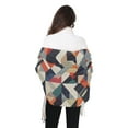 thumbnail image 4 of FORMRS Womens Scarf Winter Soft Long Big Warm Shawls Wrap Tassel Scarves, Geometric Pattern, 4 of 9