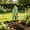 B style, variant on Realistic Outdoor Artificial Mums with Stakes for Porch, Faux Chrysanthemum Flowers for Yard Garden, Fake Fall Plants for Thanksgiving Decoration