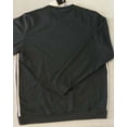 thumbnail image 3 of adidas Mens 3 Stripe Fleece Logo Crew Neck Pullover Sweatshirt,Black/White,X-Large, 3 of 5