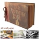 thumbnail image 5 of Photo Album Expandable DIY Album Scrapbook Family Lovers Friends Photo Book Memory Scrap Book for Valentines A, 5 of 5