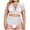 White, variant on Women's Sexy Swimsuit Women 2 Piece Plus Size Lace Bikini Black XXXL