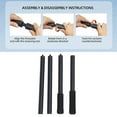 thumbnail image 3 of Yoga Stick, Enhanced Balance Workout Pole Workout Stretching Stick Rugged Steel  for Exercise, 3 of 7
