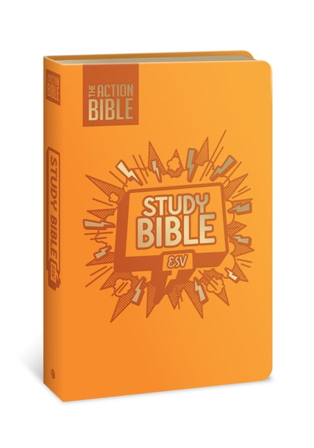 Action Bible The Action Bible Study Bible Esv, Leathersoft, Pink