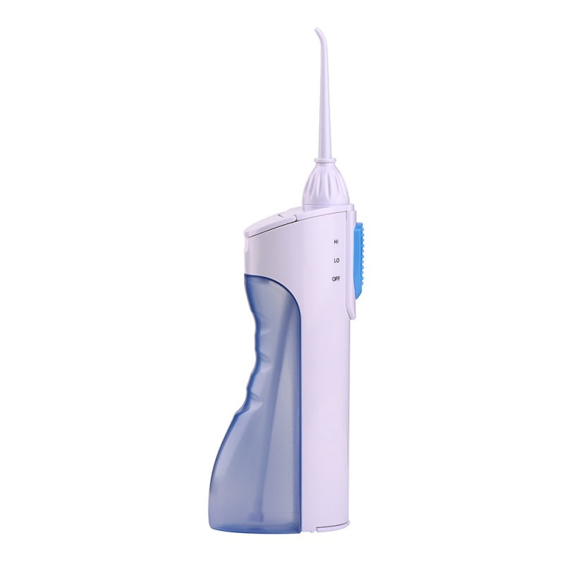 Electric Dental Flosser Portable Water Floss With Rotatable Jet Pick Travel Teeth Cleaner Kit Power By Battery