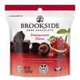 thumbnail image 2 of BROOKSIDE Dark Chocolate and Pomegranate Flavored Snacking Chocolate Bag, 3 oz, 2 of 9