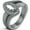 Silver, variant on Rinfit Silicone Rings - Wedding Rubber Rings For Women - Marquise Diamond