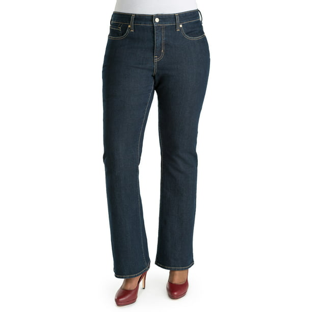 Women's Plus Totally Shaping Boot Cut Jeans - Walmart.com