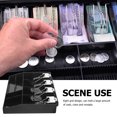 thumbnail image 4 of RUNROTOO Black Cash Register Tray with Coin and Money Compartments for Business Use, 4 of 8