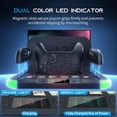 thumbnail image 2 of Switch 2 Charging Dock Station, Switch 2 Controller Charger for Switch 2 Pro Controller and Joy Cons,with RGB,Heat Dissipation,Game Card Slot*6,Fast-Magnetic Charging Station Storage Organizer, 2 of 7