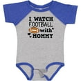 thumbnail image 3 of Inktastic I Watch Football with My Mommy Boys Baby Bodysuit, 3 of 5