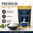 thumbnail image 5 of Spice Magic Food Grade White Alum Powder (Fitkari) | 8 oz (227 g) | Potassium Alum for Pickling & Food Preparation | Fine Powder, Resealable Pouch, 5 of 5