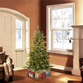 thumbnail image 3 of Puleo International 4.5 Foot Pre-Lit Aspen Fir Artificial Christmas Tree, 3 of 5