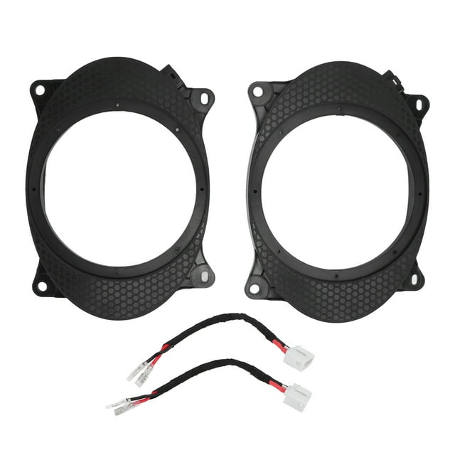Speaker Adapter, Door Speaker Adapter Bracket Ring High Strength Professional 6.5inch Simple Installation Nonfading Abrasion Resistant For Car 6X9