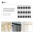 thumbnail image 3 of FENGGUIQU 50Ud Clips Para Colgar De Metal Negro A De Humedad Ideal Para, 3 of 6