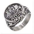 thumbnail image 1 of Anillo de barco de Acero de titanio vintage para hombre modelo 12572 13, 1 of 3