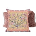 thumbnail image 3 of HomeRoots 481898 5 x 28 x 28 in. Muted White Bird Blown Seam Floral Indoor & Outdoor Throw Pillow, 3 of 5
