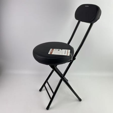 sunmitton chairs,Cushioned Padded Folding Chairs,23.6-Inch Counter Height Bar Chairs,Portable Folding Chairs