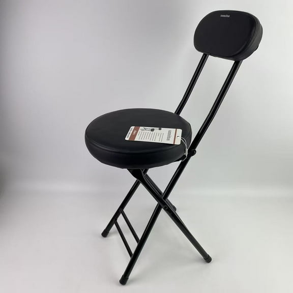 sunmitton chairs,Cushioned Padded Folding Chairs,23.6-Inch Counter Height Bar Chairs,Portable Folding Chairs