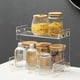 thumbnail image 3 of Organizador de encimera de baño Hiendure de plástico acrílico de 2 niveles, 3 of 9