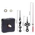 thumbnail image 4 of Mecanismo de reloj silencioso, máquina de movimiento de cuarzo, conjunto de puntero de manos de pared, mesa de relojería, eje largo, piezas de reparación de relojes DIY, 4 of 4