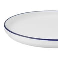 thumbnail image 6 of Mainstays Blue Rim Stoneware Dinner Plate, 6 of 7