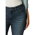 thumbnail image 5 of Levi Strauss Signature Women's and Women's Plus Mid Rise Skinny Jeans, Inseams: Short, Regular, Long; Sizes 2-28, 5 of 7