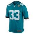 thumbnail image 2 of Men's Nike Devin Lloyd Teal Jacksonville Jaguars Player Game Jersey, 2 of 4