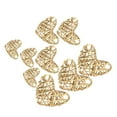 thumbnail image 3 of 9Pcs Rustic Heart Wicker Balls for DIY Vase And Bowl Filler Ornaments, Decorative Spheres Balls Perfect for Decorations - Natural, as described, 3 of 5