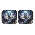 thumbnail image 7 of Windshield Sun Shade, Dragon Colorful Moonlight Foldable Car Sun Shade Windshield for Front, 2 Pieces, 7 of 7