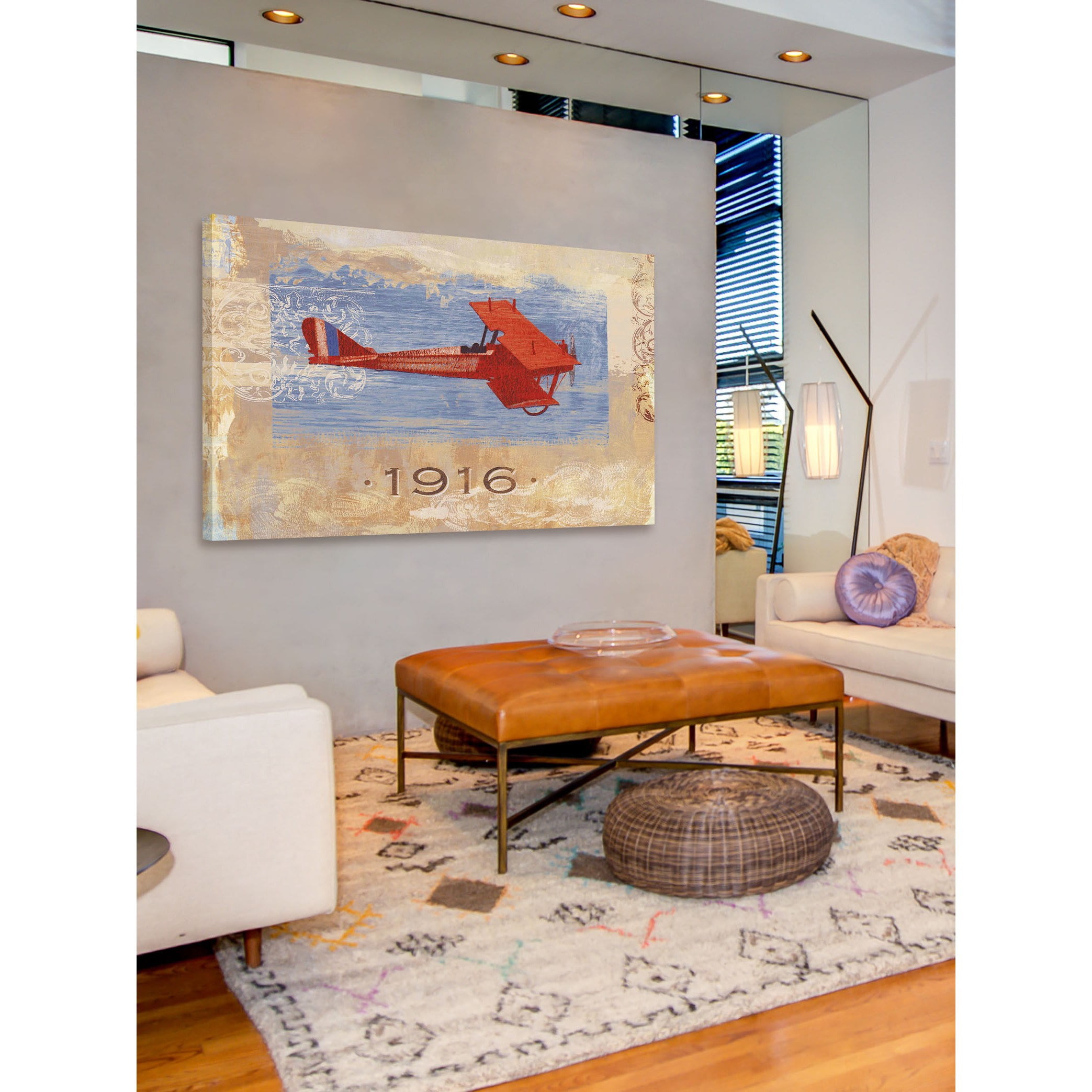Marmont Hill "Vintage Plane 1916" Painting Print on Canvas