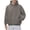 White, variant on Kureaily Men's Casual Pullover Hoodie Solid Color Loose Fit Pocket Winter Sweatshirt Comfortable Soft Fabric For Daily Wear Men's Crewneck Sweatshirts