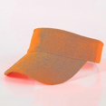 thumbnail image 2 of Adjustable Blank Sun Visors For Women Men Neon Yellow Sports Tennis Golf Sun Visor Cap Dusty Pink White, 2 of 5