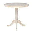 thumbnail image 3 of 36" Round Top Pedestal Table, 34.9"H, 3 of 8